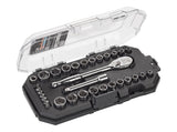 MAXIMUM 31 Piece 1/4" Drive Metric Socket Set
