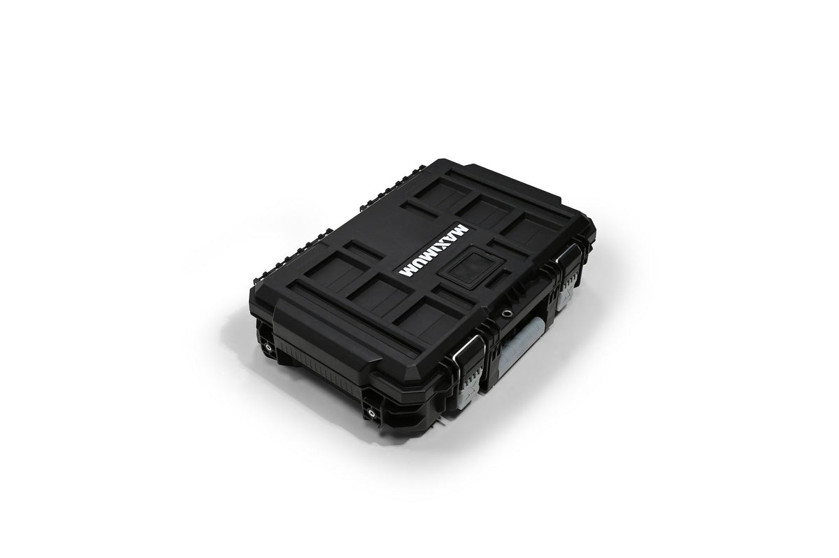 MAXIMUM Brix Modular Portable Small Toolbox, IP65, 23 x 16 x 7-in