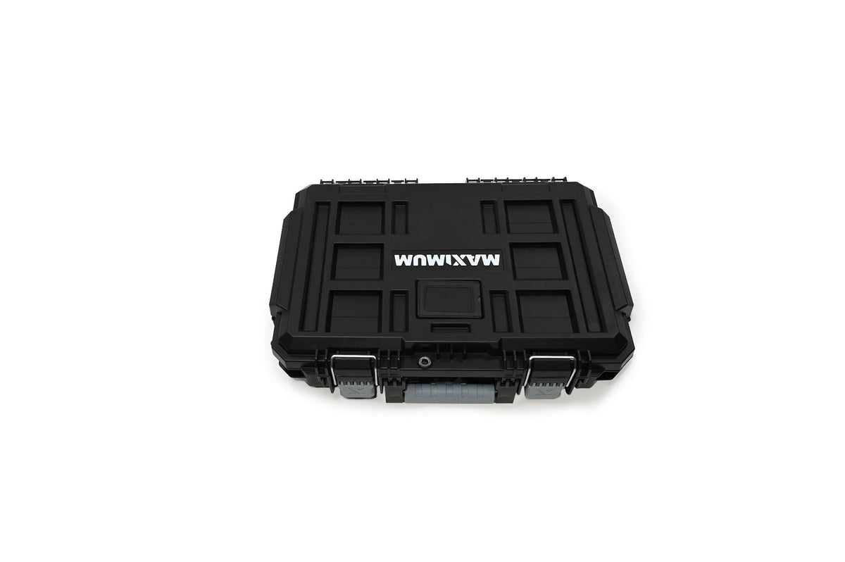 MAXIMUM Brix Modular Portable Small Toolbox, IP65, 23 x 16 x 7-in