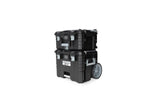 MAXIMUM Brix Modular Portable Toolbox/Tool Storage System with Wheels, IP65, 23-in x 19-in x 33-in, 3-pc