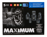 MAXIMUM Impact Adapter Set with Case, 5-pc