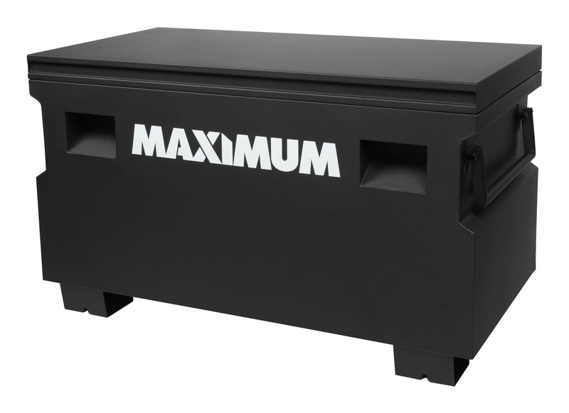 MAXIMUM Jobsite Storage Box, Black, 48-in A9866