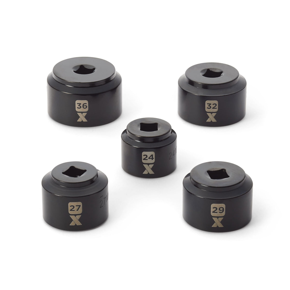 MAXIMUM Oil Filter Socket Set, Metric, 5-pc