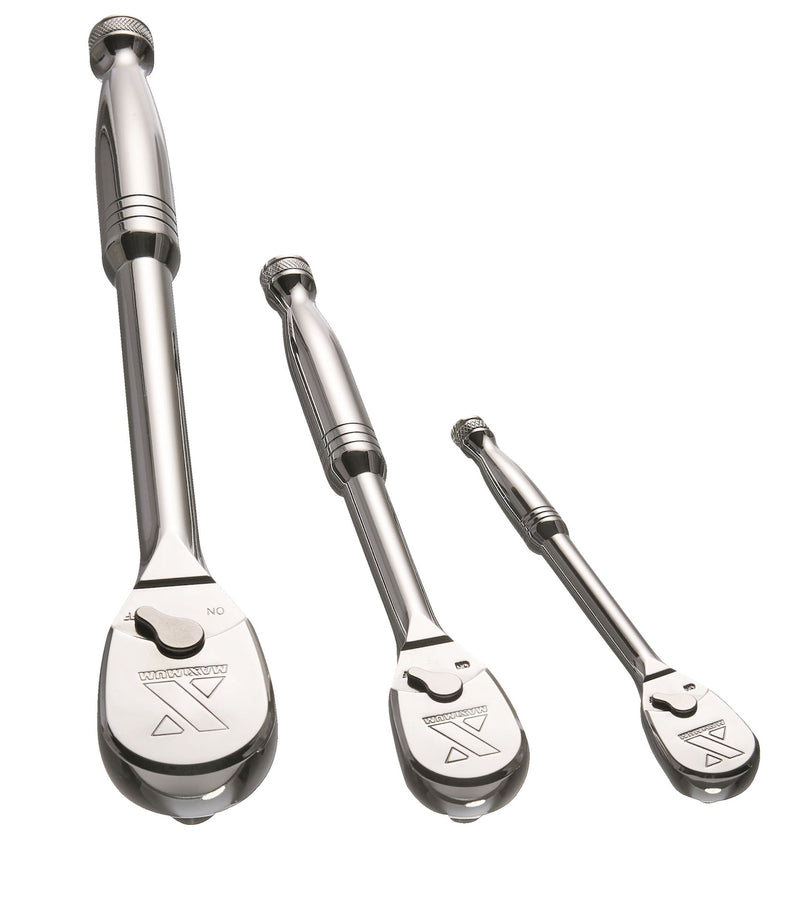 MAXIMUM Ratchet Set, 90-Tooth, 3-pc H3274