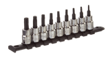 MAXIMUM Star-drive Bit Socket Set, Heat Treated, 9-pc