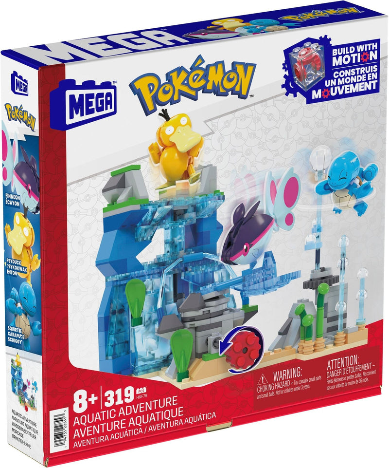 Mega Adventure Builder Aquatic Adventure Toy Building Set, 319-pc F5671