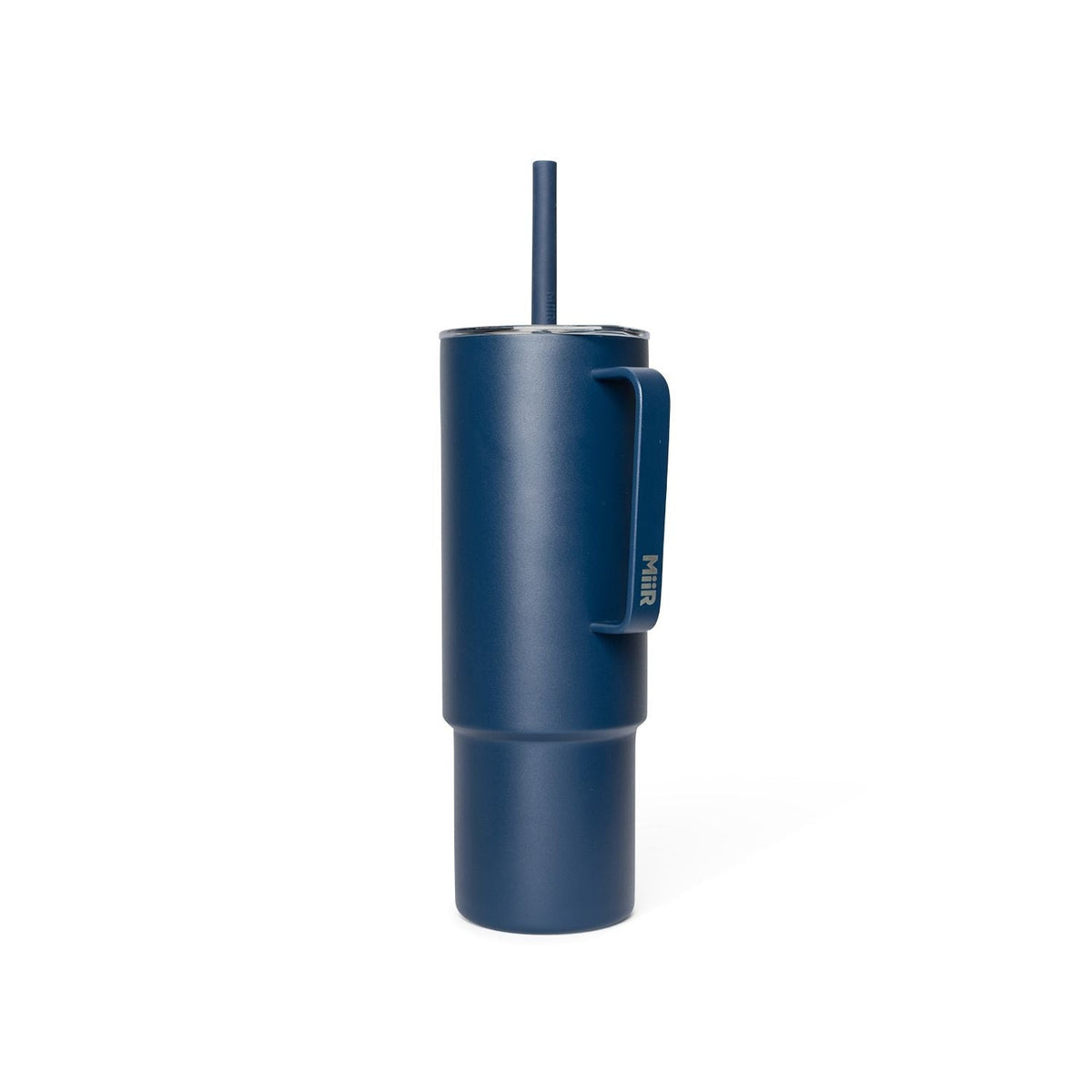 Stainless Steel Insulated All Day Straw Cup with Handle, Tidal Blue, 32-oz