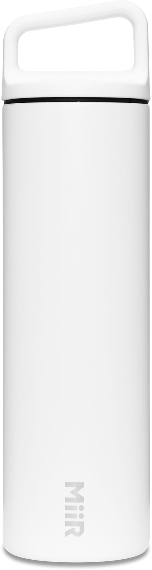 Wide Mouth Stainless Steel Insulated Travel Water Bottle, White, 20-oz S6771