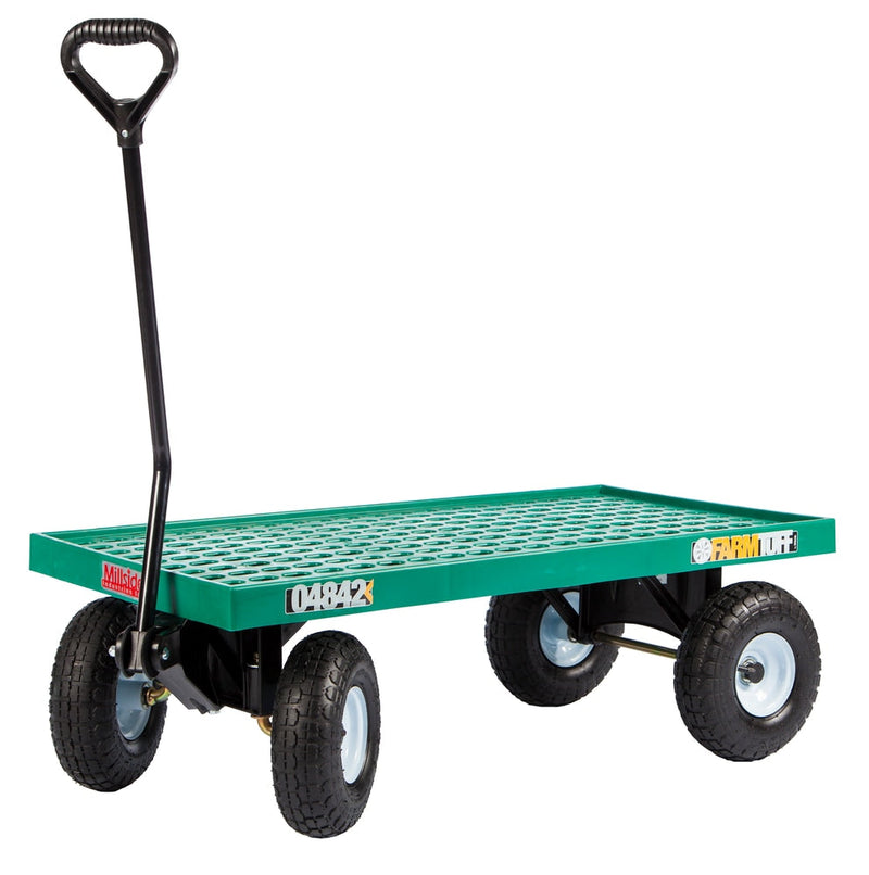 Poly Deck Garden Wagon, 20-in x 40-in T2271