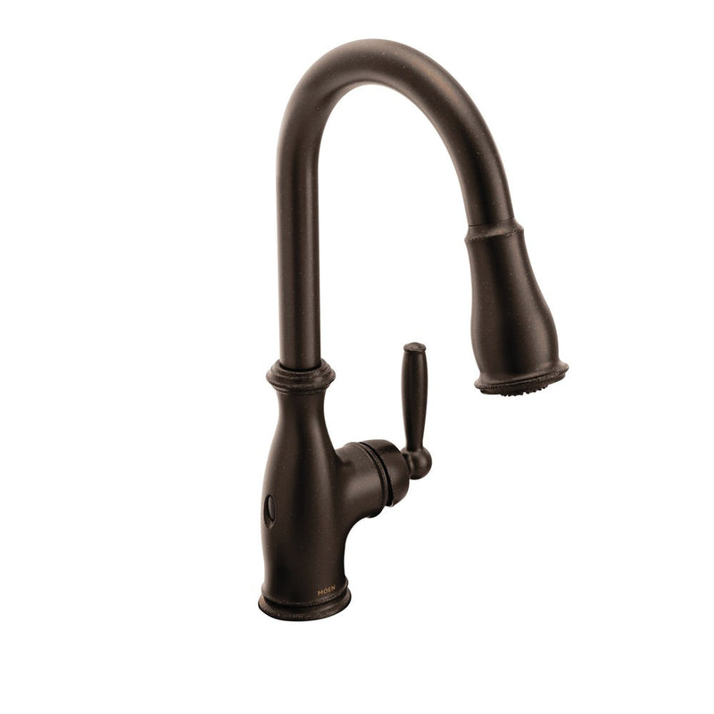Arbor Single Handle Touchless Sprayer Kitchen Faucet with & Power Clean, Oil Rubbed Bronze T1439