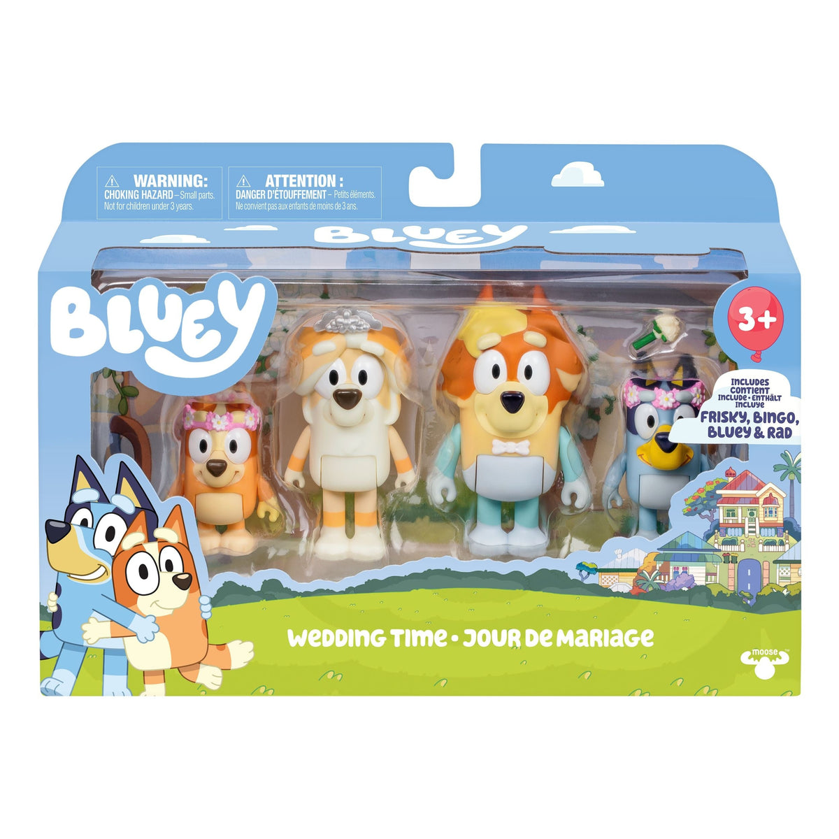 Moose Series 11 Figure Set Assortment, Ages 3+, 4-pk