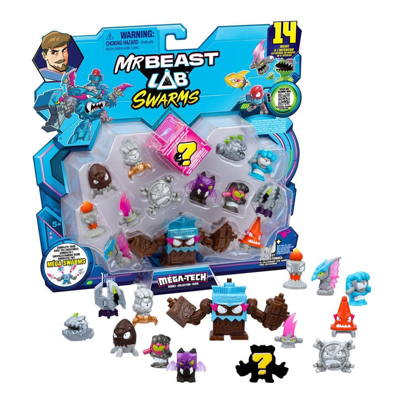 Swarms Hyper Fusion Series Mega Lab Pack, 14-pc, Assorted Figures O2764