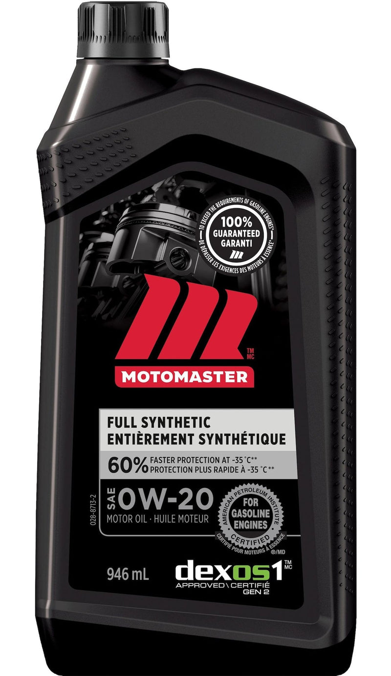 0W20 Synthetic Engine/Motor Oil, 946-mL F5562
