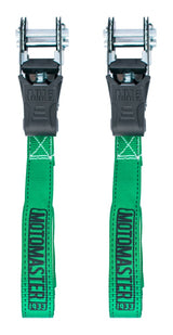 1,500-lb Padded Ratchet Tie Down Straps, Weatherproof, 1-in x 6-ft, 2-pk