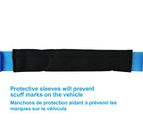 3,600-lb Heavy Duty Ratchet Tie Down Strap, Assorted Sizes, 4-pk
