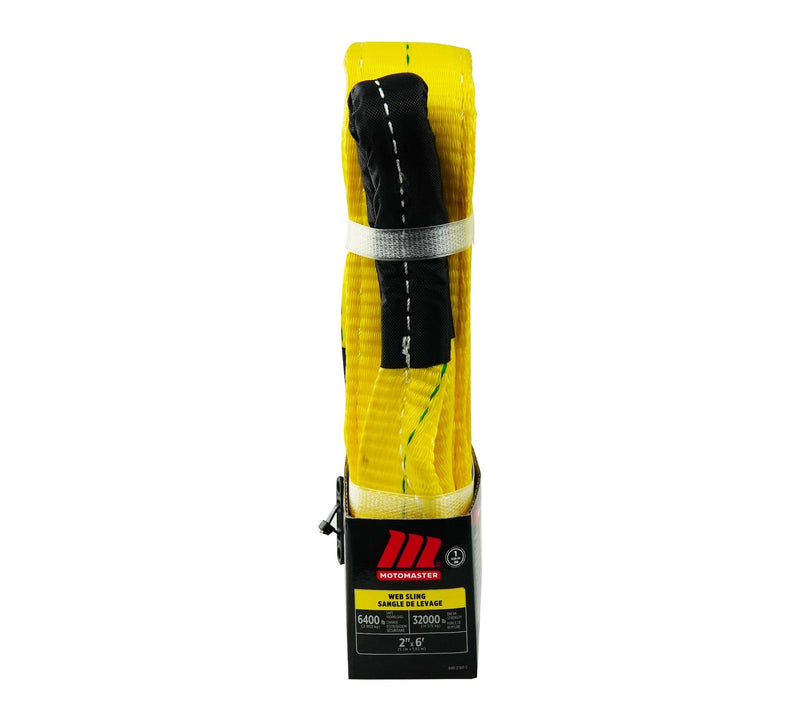 6,4000-lb Web Lifting Slings, 2-in x 6-ft H2776