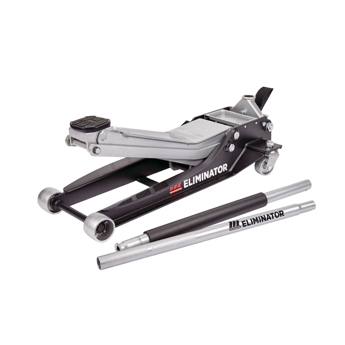 Eliminator Heavy-Duty Long Reach Low Profile Garage Jack, 3-Ton