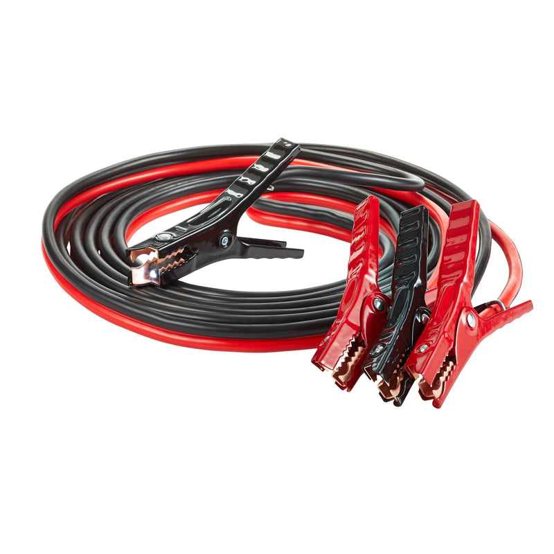 Medium-Duty Booster/Jumper Cables with Built-in LED Lights, 4-Gauge, 20-ft N5826