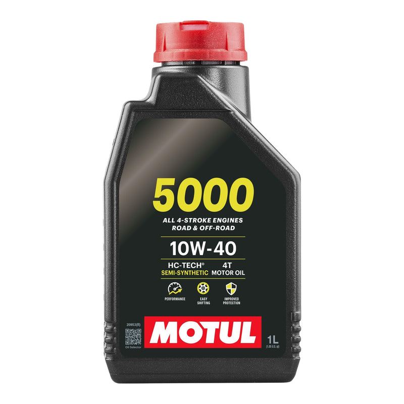 5000 4-Stroke Semi-Synthetic 10W40 Motor Oil, 1-L P5681