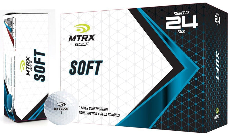 Soft Golf Balls, White, 24-pk U186