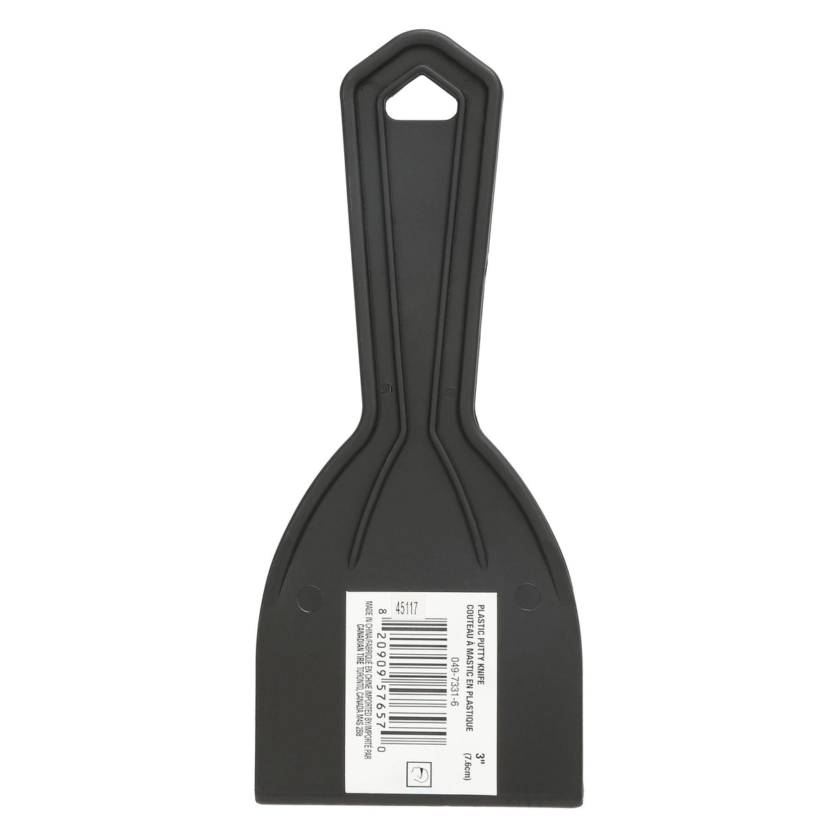 Multi-Purpose Plastic Spackling/Putty Knife, 3-in