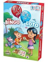 My 1st Mini Bingo Board Game, Bilingual, Ages 2+