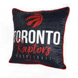 Basketball Est. 1995 Décor Throw Pillow For Fans, Black, 18-in x 18-in
