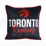 Basketball Est. 1995 Décor Throw Pillow For Fans, Black, 18-in x 18-in