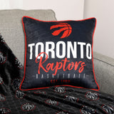 Basketball Est. 1995 Décor Throw Pillow For Fans, Black, 18-in x 18-in