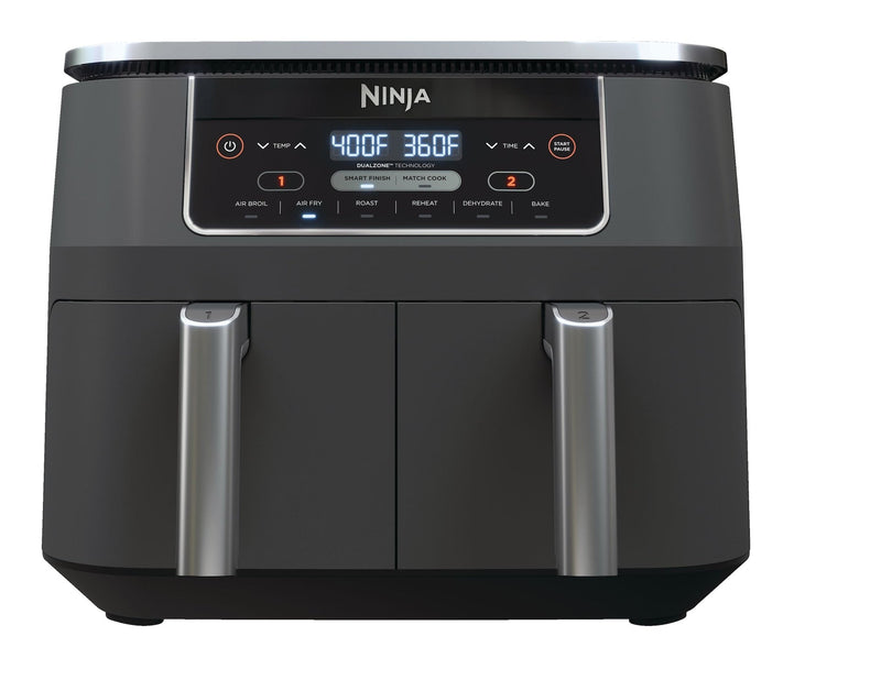 2-Basket Air Fryer with 6 Cooking Functions, 8 Qt L7941
