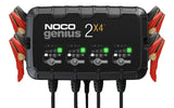GENIUS2X4 Smart Battery Charger/Maintainer/Desulfator, 4-Bank, 8-Amp, 6V/12V