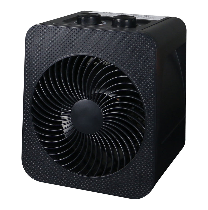 Portable 2-In-1 Personal Heater & Fan, 1500W, Black T2758