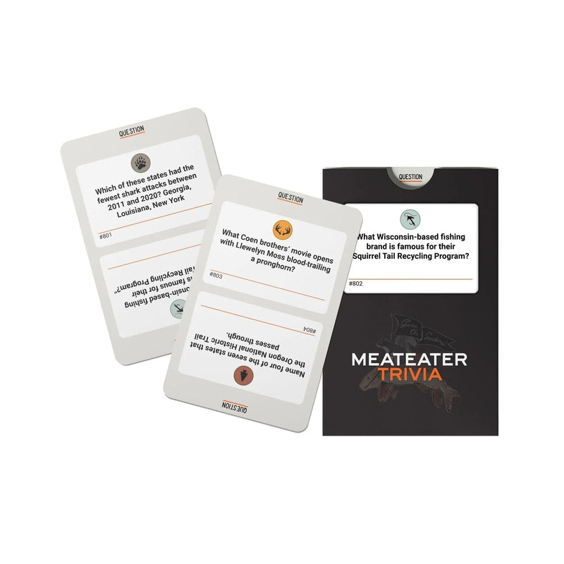 Officially Licensed Meateater Trivia Board Game Q6656