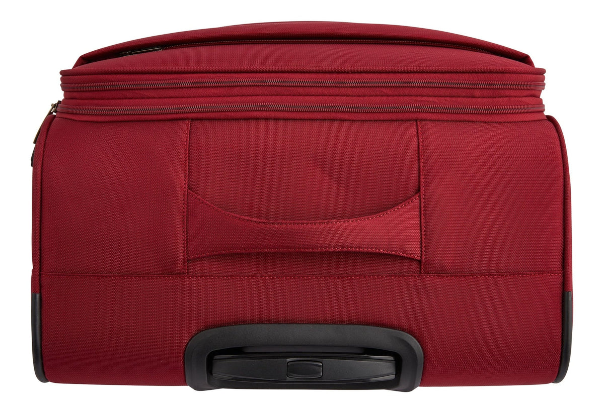 Outbound Softside Large Luggage, Wheeled, Red
