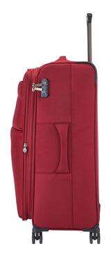 Outbound Softside Large Luggage, Wheeled, Red