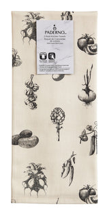 All-Purpose Cotton Kitchen Towels, Grey, 2-pk