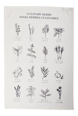 All-Purpose Vegetable-Print Cotton Kitchen Towels, 2-pk