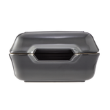 Ceramic Roaster Set, Grey, 15 x 8.5-in, 2-pk