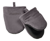 Neoprene Palm Mini Mitts, Black, One-Size, 2-pk