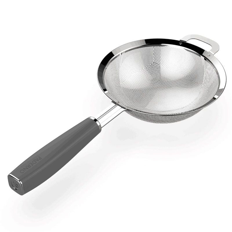 Stainless Steel Strainer for Draining/Straining/Sifting, Silver M5476
