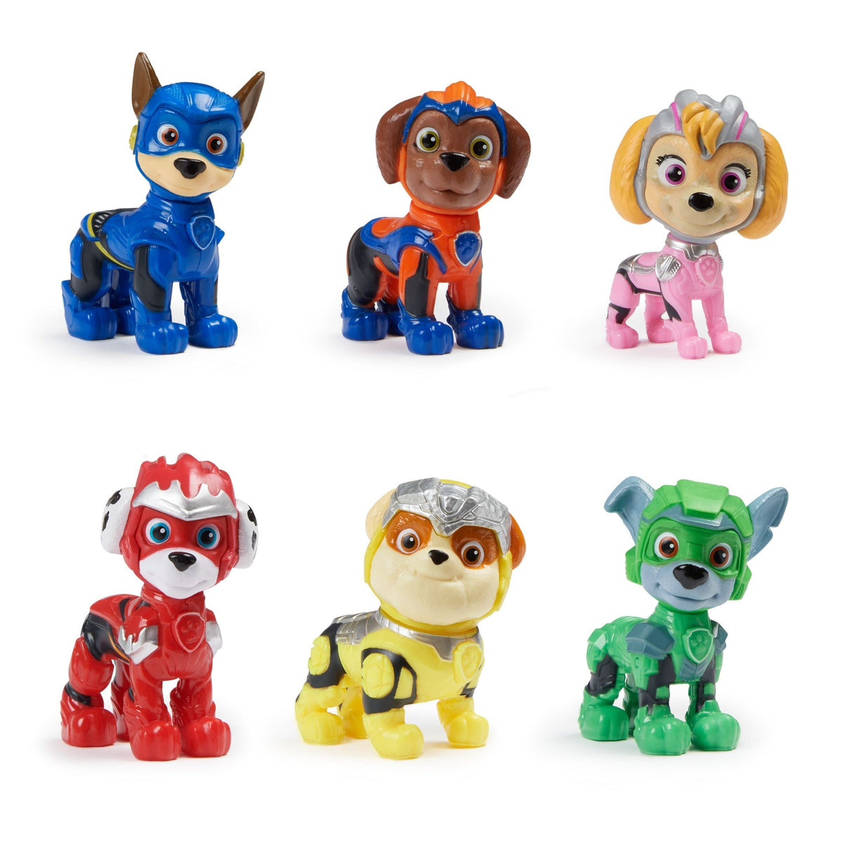 Pup Squad Racers 6 Pack Figure Set