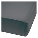 Bamboo Baby Crib Fitted Sheets, Charcoal