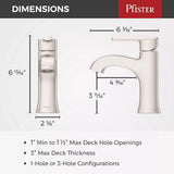 Vaneri Single Control Bath Faucet, Stainless Steel