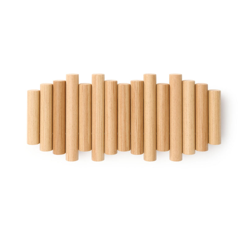 Picket Rail 5 Hook, Natural L810