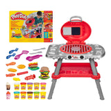 Barbecue Grill Set with Lights and Sounds, 17-pc
