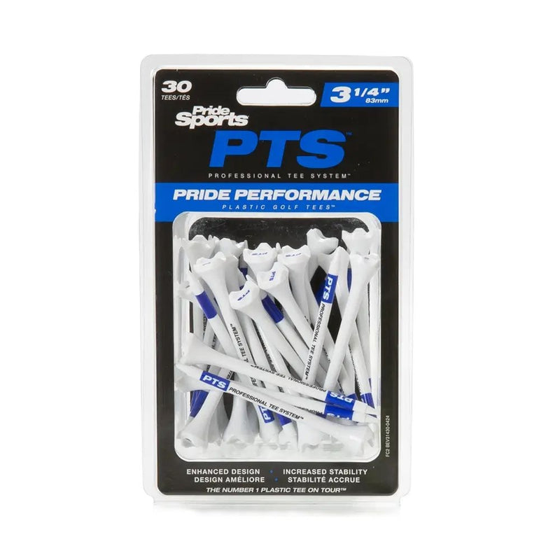 Pride Performance Plastic Golf Tee, 3-1/4-in, 30-pk, White U782