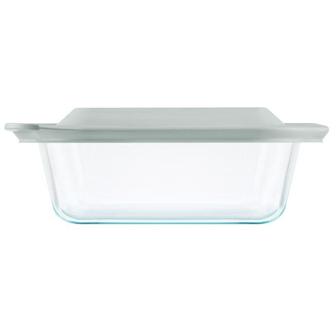 Multi-Purpose Glass Deep Square Oven-To-Table Dish, Freezer & Dishwasher Safe, 8 x 8-in