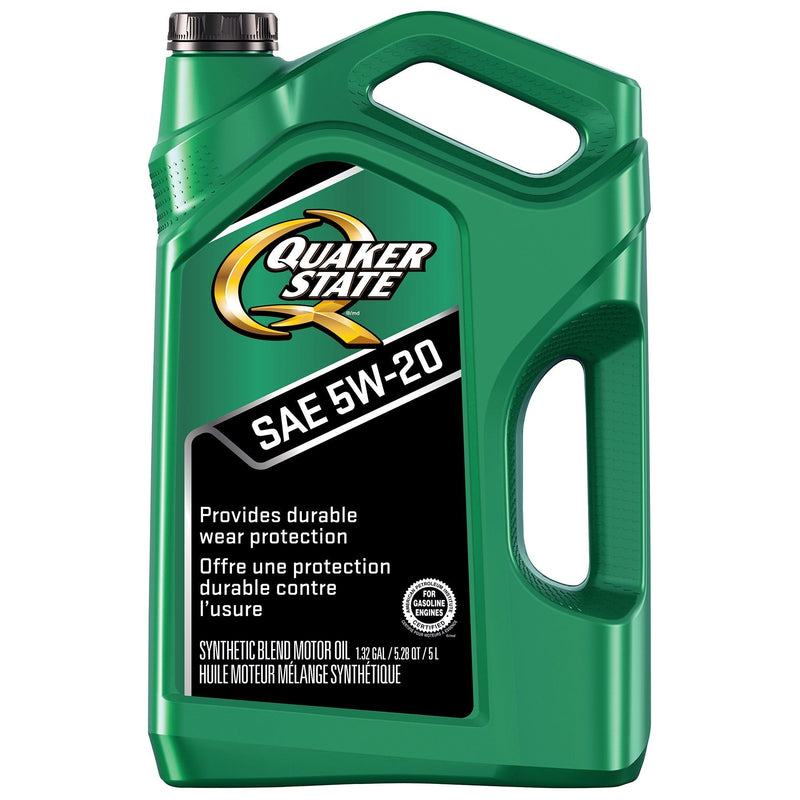 Semi-Synthetic 5W20 Motor Oil, 5-L Jug Q2573
