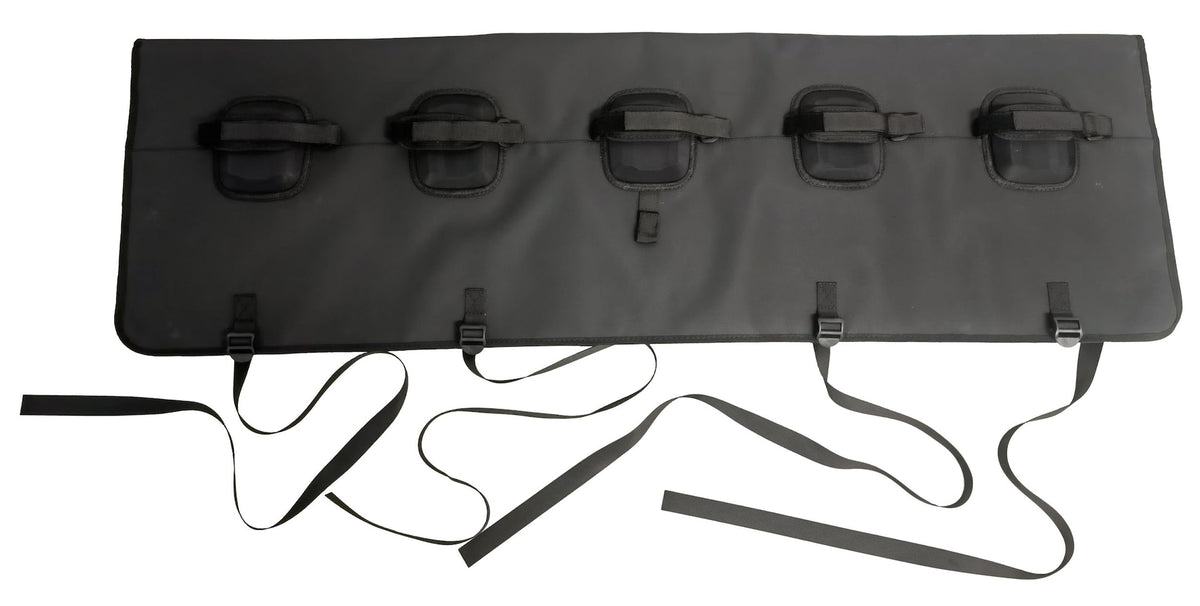 Tailgate Pad Bike Carrier with Straps for 5 Bikes