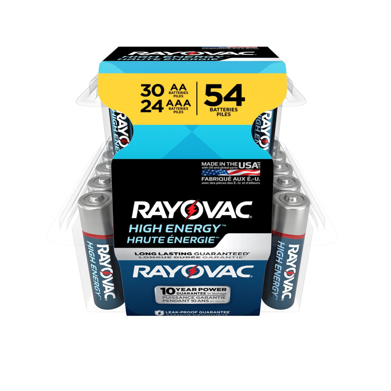 AA30/AAA24 Battery Combo Pack, 54-pk V7227
